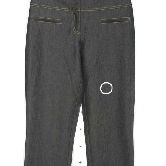 CACHE Sheen Dark Wash Straight Leg Stretch Jeans - Picture 4 of 4